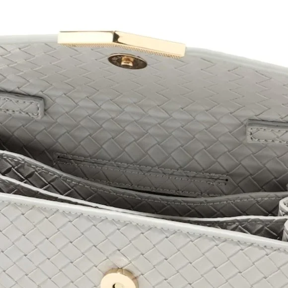 Urban Expressions Hester Gray Crossbody Bag - Picture 6 of 6